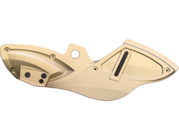 New OEM Genuine Bombardier Recreational Products, Lh Footrest Support Liq. - Part # 705012443