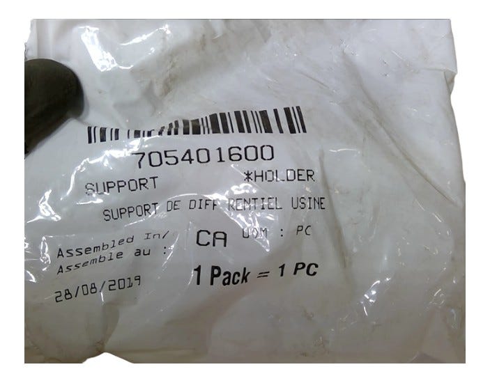 New OEM Genuine Bombardier Recreational Products, Support - Part # 705401600