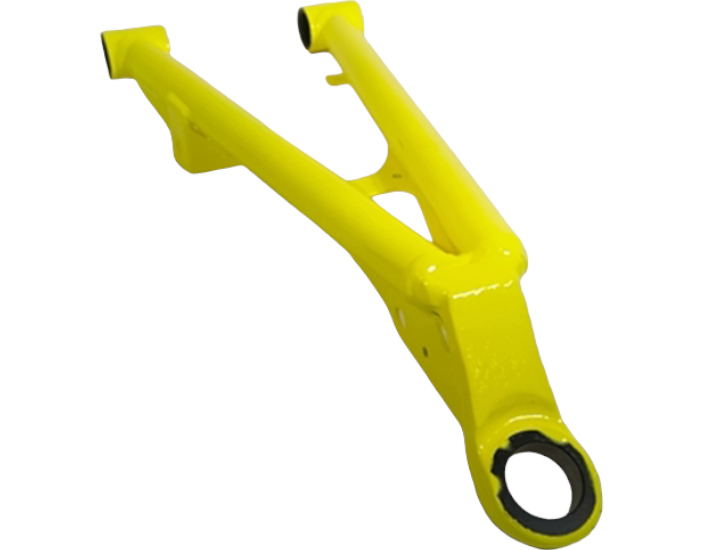 New OEM Genuine Bombardier Recreational Products, Front Lh Upper Arm Yellow - Part # 706202935
