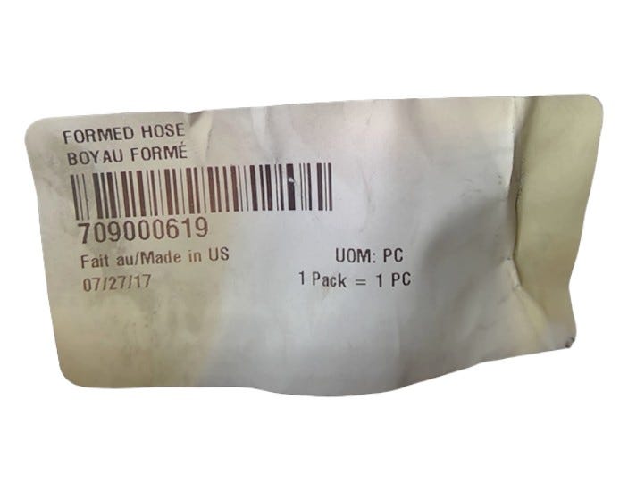 New OEM Genuine Bombardier Recreational Products, Formed Hose - Part # 709000619