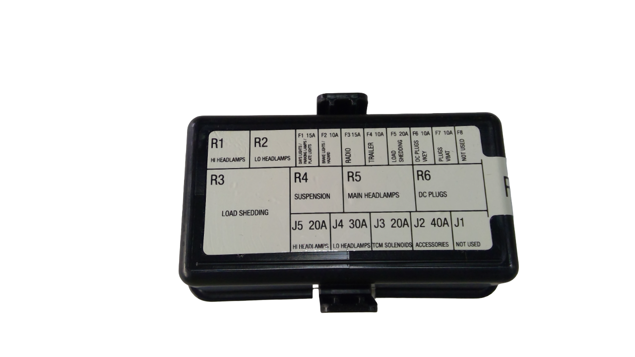 New OEM Genuine Bombardier Recreational Products, Fuse Box Cover Assy - Part # 710004177