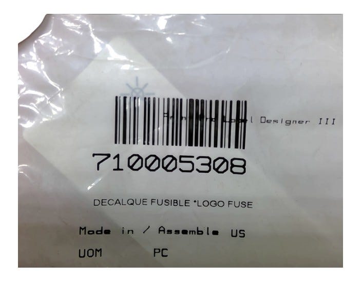New OEM Genuine Bombardier Recreational Products, Logo Fuse Rel - Part # 710005308