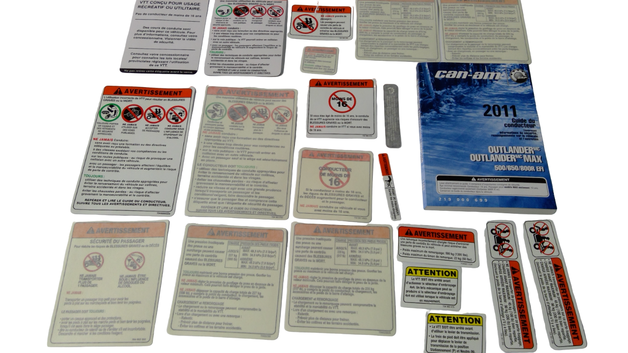 New OEM Genuine Bombardier Recreational Products, Fr. Package - Part # 715001230