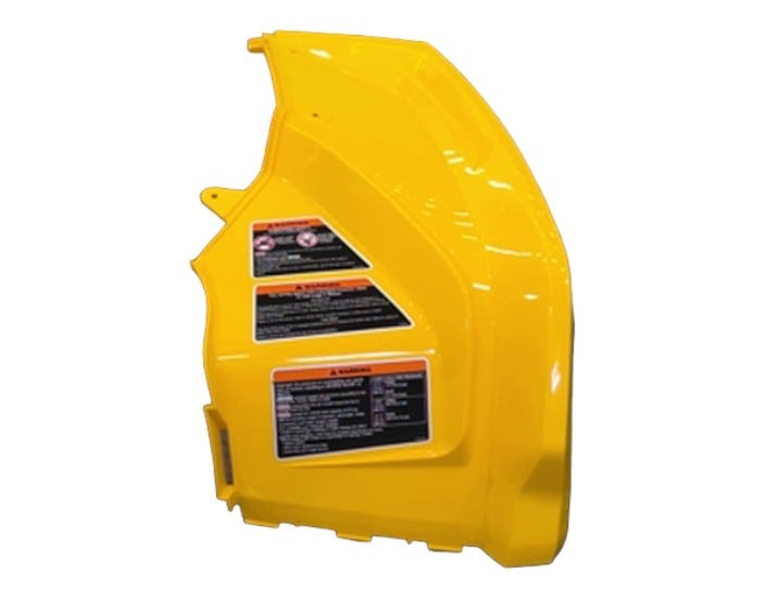 New OEM Genuine Bombardier Recreational Products, Lh Rear Fender Kit Yellow - Part # 715001812