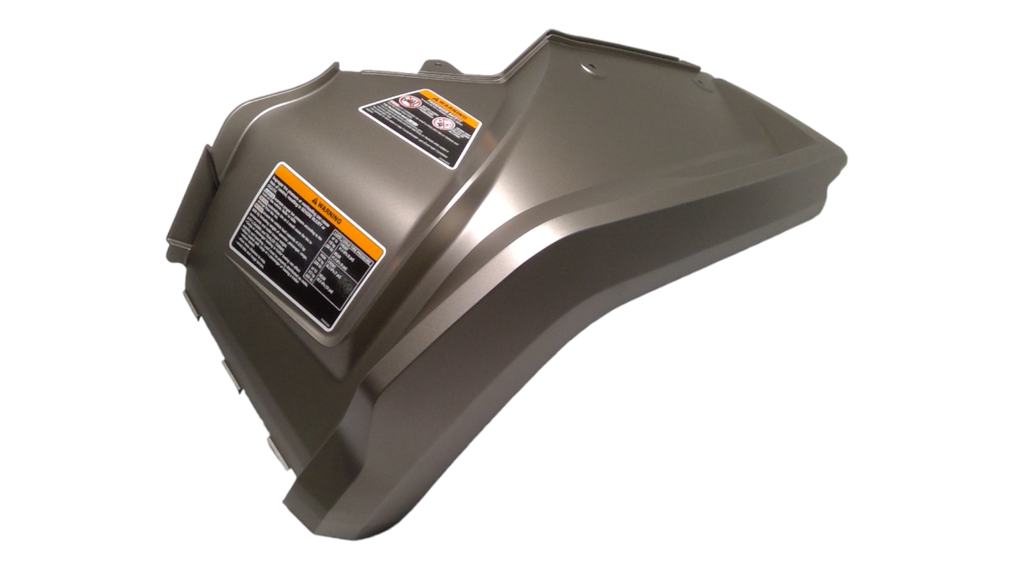 New OEM Genuine Bombardier Recreational Products, Deep Pewter Lh Rear Fender - Part # 715002626