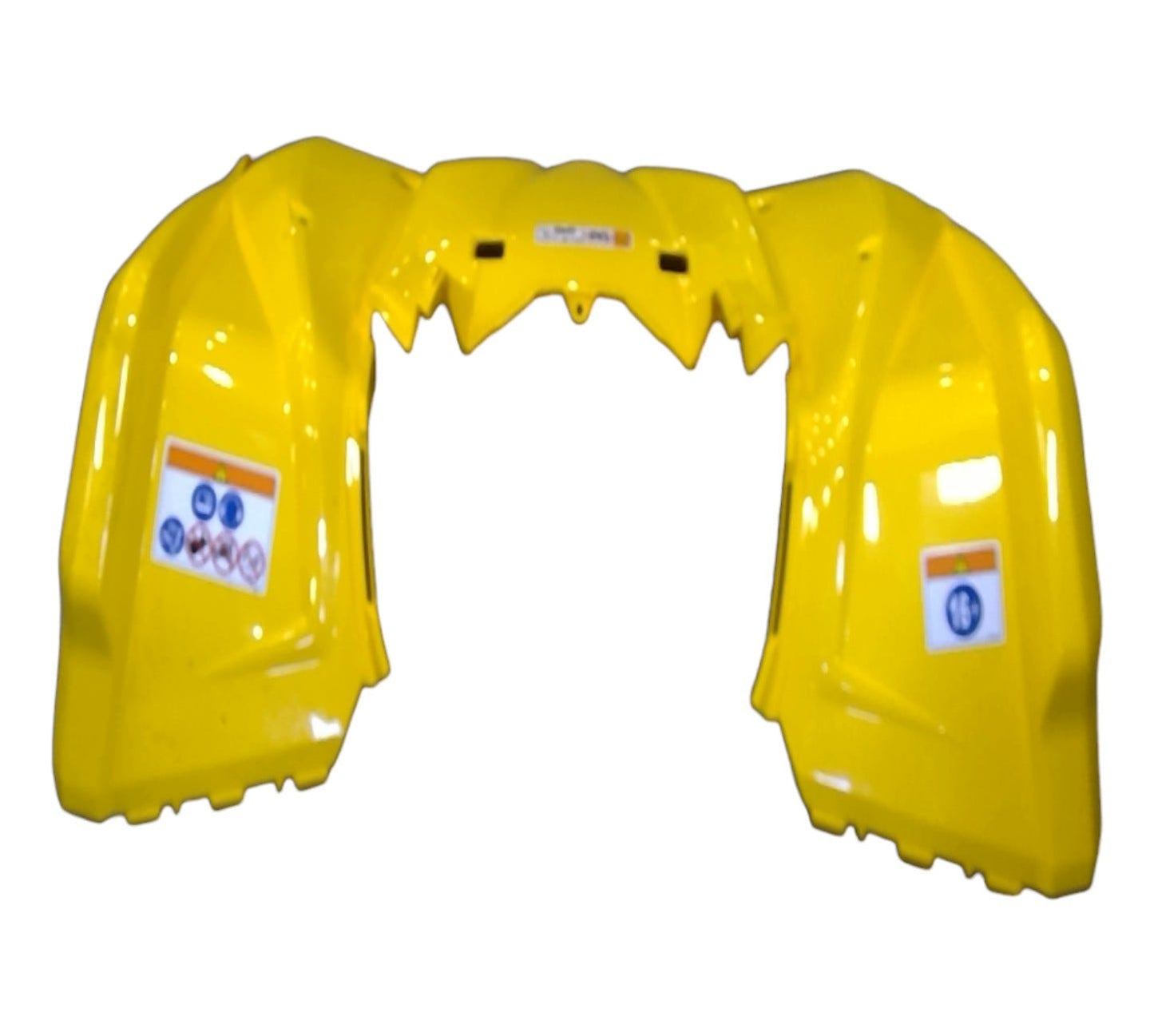 New OEM Genuine Bombardier Recreational Products, Yellow Frt Fender - Part # 715002678