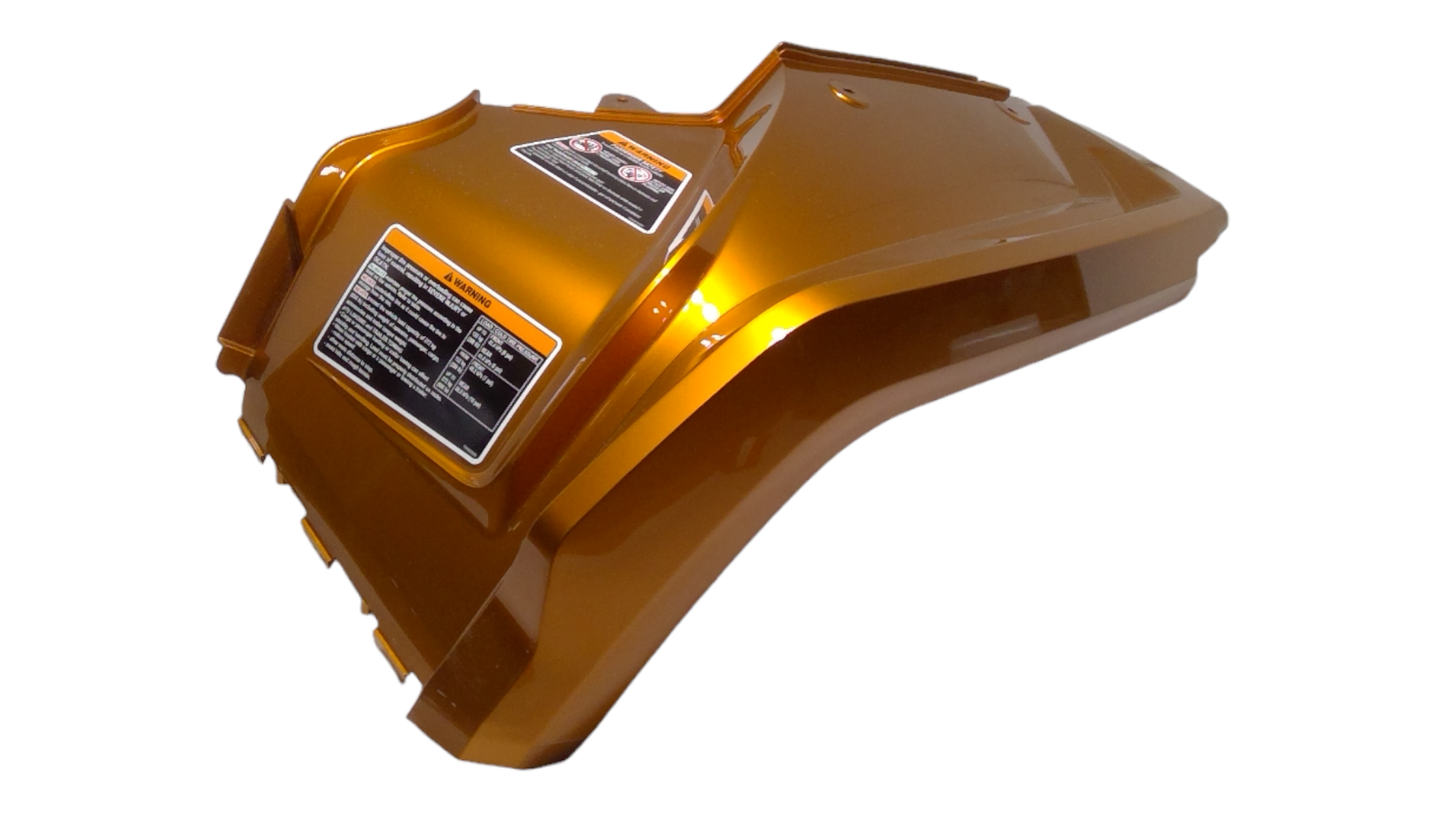 New OEM Genuine Bombardier Recreational Products, Cognac Lh Rear Fender Kit - Part # 715003229