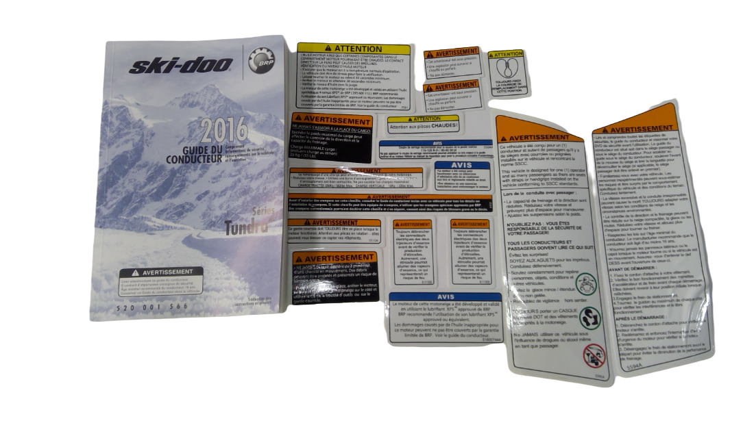 New OEM Genuine Bombardier Recreational Products, Fr Kit Tundra - Part # 860201308