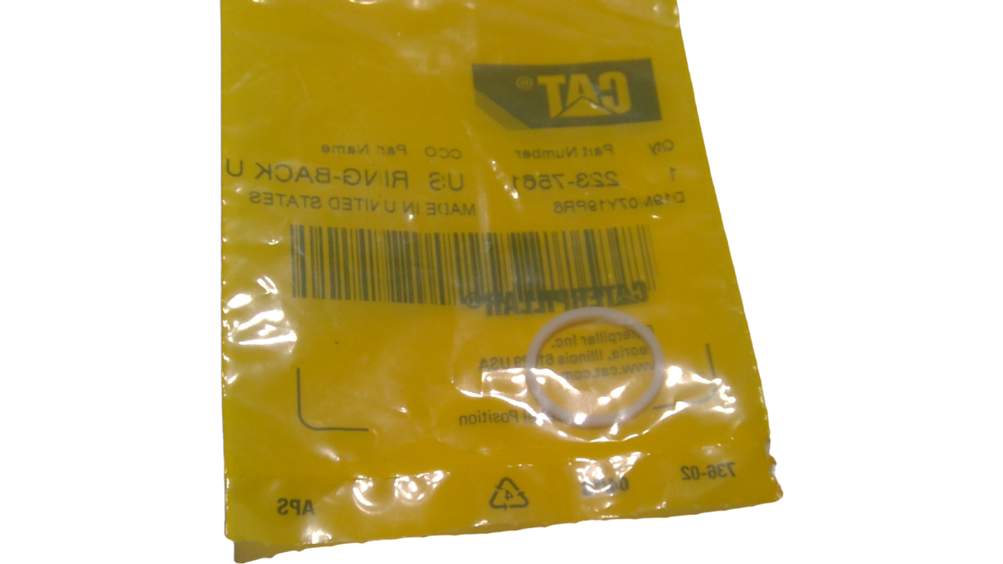 New OEM Genuine Caterpillar, Ring-Back Up - Part # 2237561