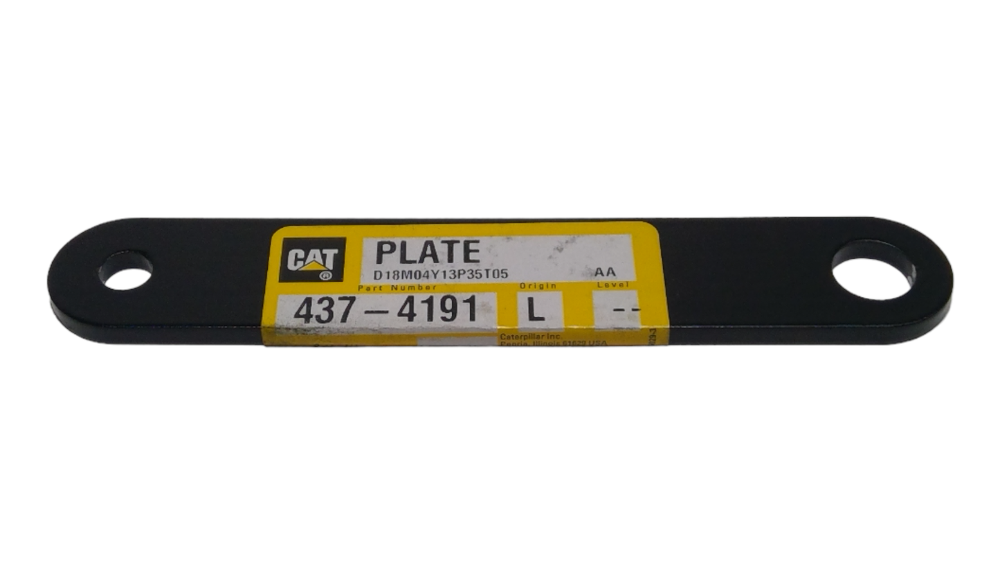 New OEM Genuine Caterpillar, Plate - Part # 4374191