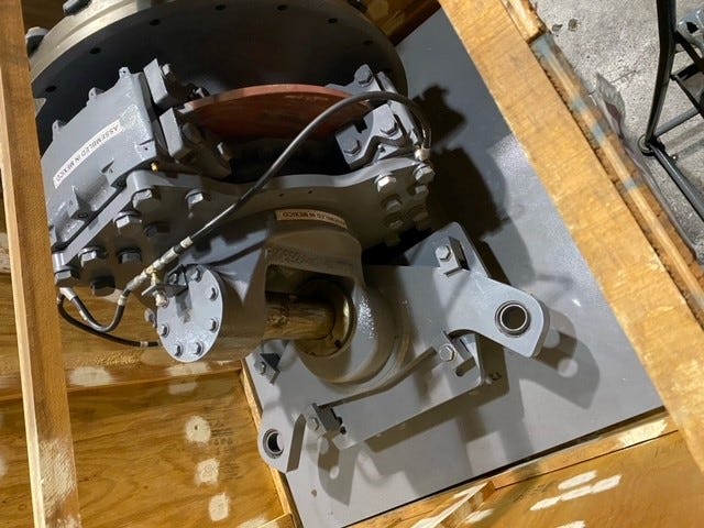 New OEM Genuine Caterpillar, Front Wheel Module - Part # 4105881