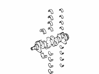 New 1991-1996 Fits Chrysler Grand Cherokee Crankshaft - Part # 53020329