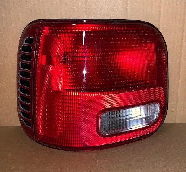 New 1997-2003 Fits Chrysler Ram Van, Ram Wagon Lamp-Tail Stop Backup - Part # 4882685