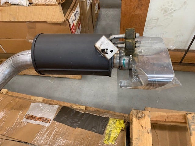 New 2017-2018 Fits Chrysler 300, Charger, Magnum Exhaust Muffler And Tailpipe - Part # 5181992AM