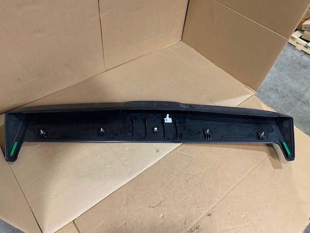 New 2007-2012 Fits Chrysler Caliber, Compass, Patriot Spoiler-Liftgate - Part # YQ84RXFAM