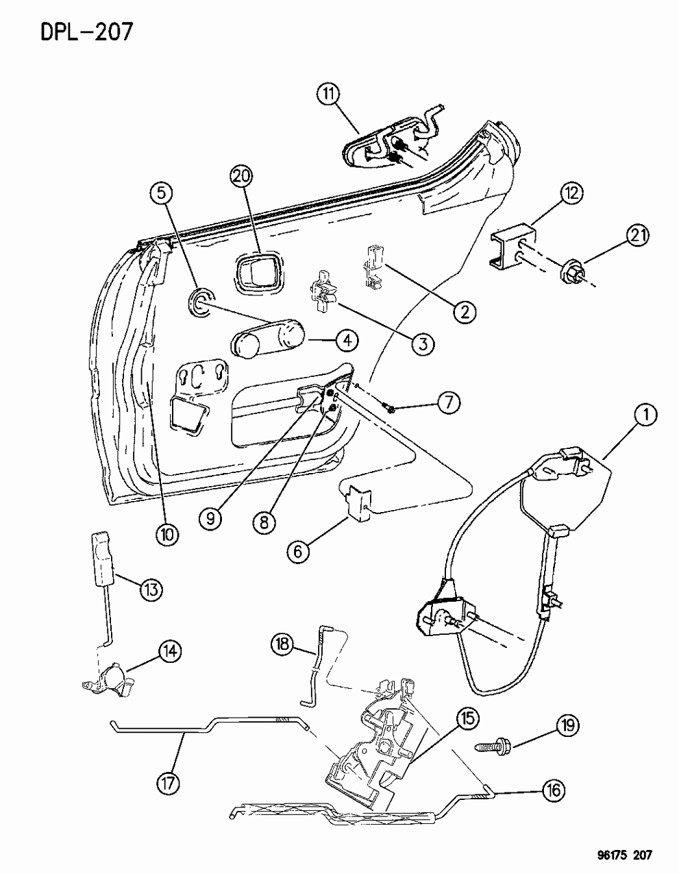 Handle Assembly, Outside