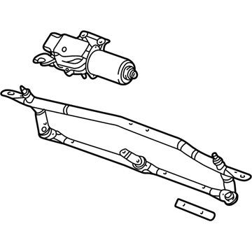 Plate, Windshield Wiper Motor