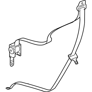 Seat Belt Rear Outer