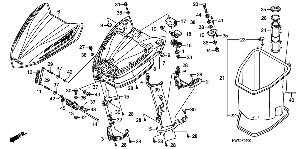 Inner, Grille
