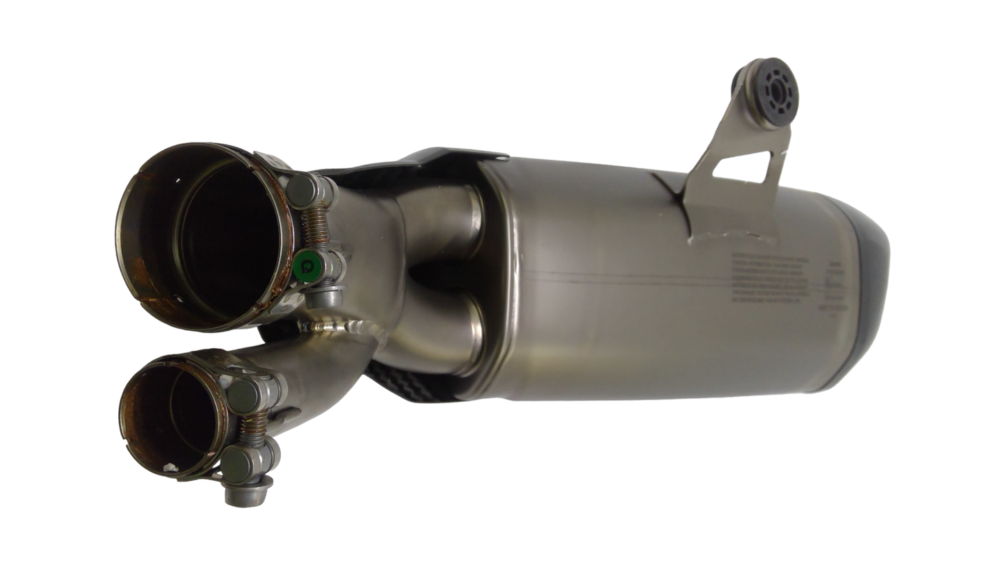 BMW Motorrad S 1000 RR 2017 Set Hp Titanium Sports Muffler - Part # 77118526079
