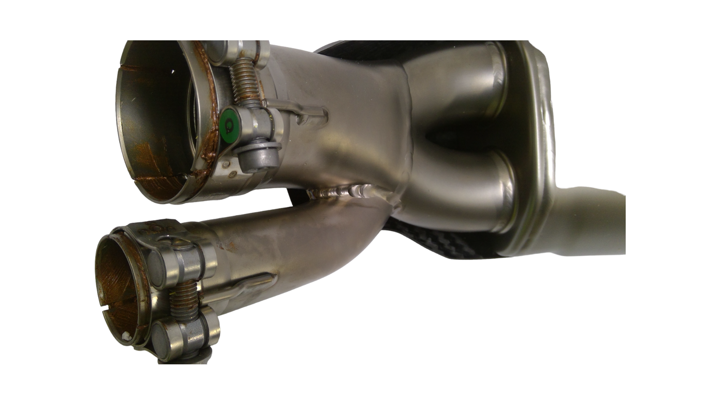 BMW Motorrad S 1000 RR 2017 Set Hp Titanium Sports Muffler - Part # 77118526079