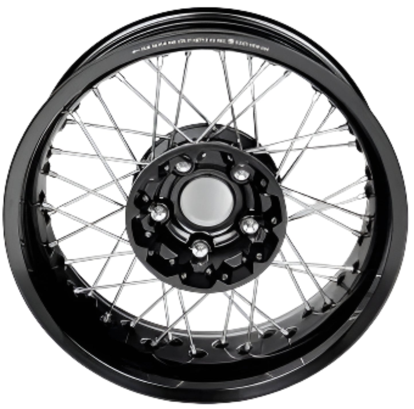 BMW Motorrad Factory Original, Black Rear Wheel - Part # 36318546290