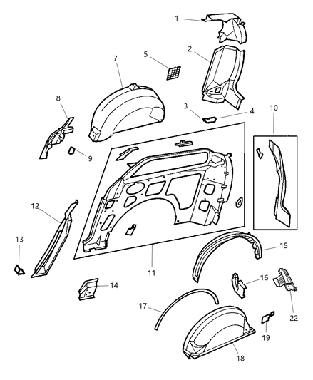 Reinforcement Package Body Side Aperture