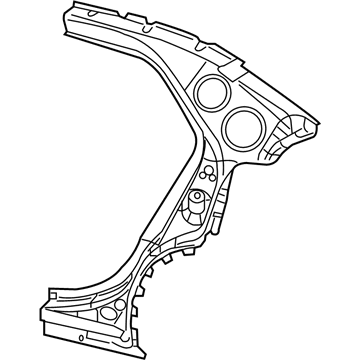 Reinforcement Body Side Aperture Rear Inner