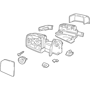 Mirror Assy - Rear View Outer