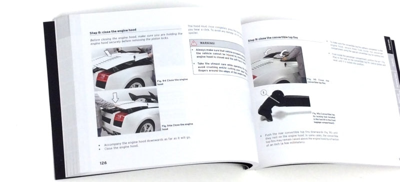 New OEM 2006 Lamborghini Gallardo Spyder Owners Manual USA Spec