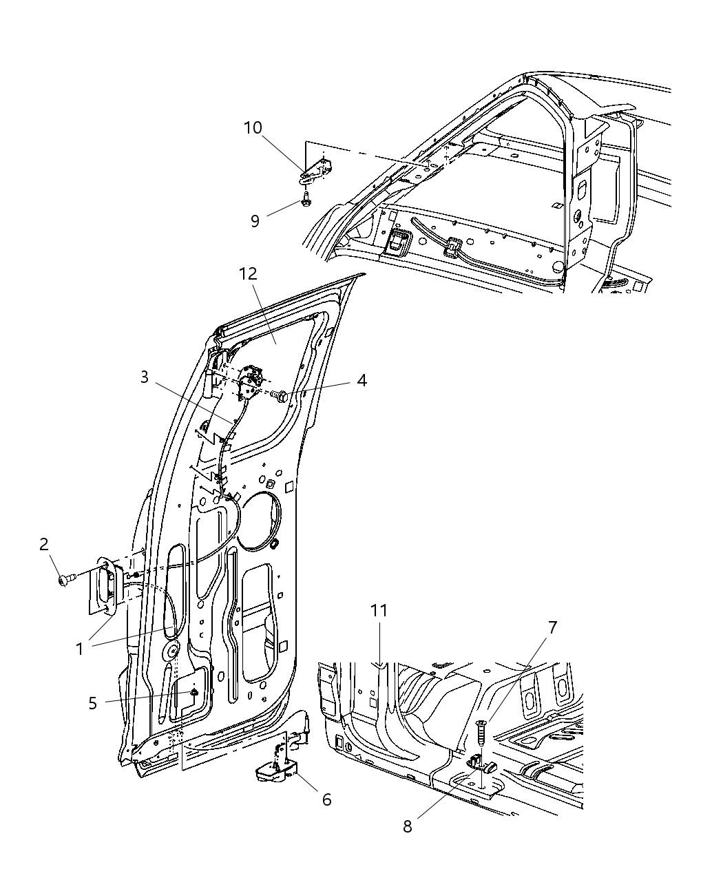 Striker Door Latch