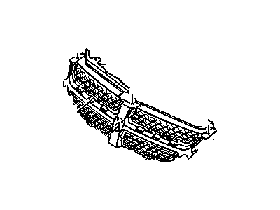 New 2004-2005 Fits Chrysler Neon Grille-Radiator - Part # 5303559AG