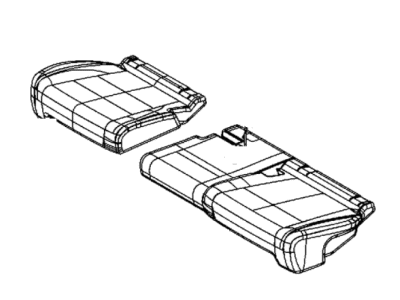 Cover Rear Seat Cushion 2Nd Row