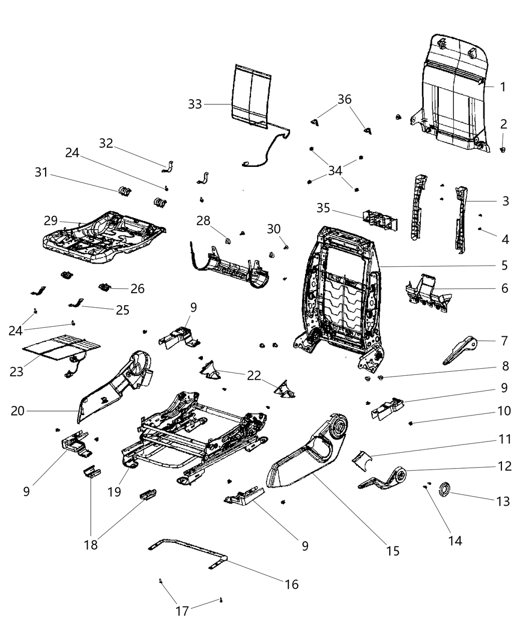 Cover Seat Anchor