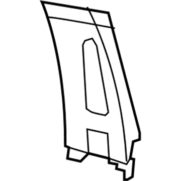 Panel B Pillar Upper Trim