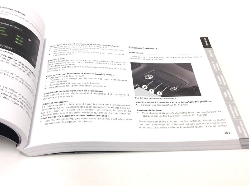 New 2012 Lamborghini Aventador LP700-4 Owner’s Manual Handbook – French Specification