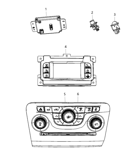 Center Stack Vehicle Feature Controls