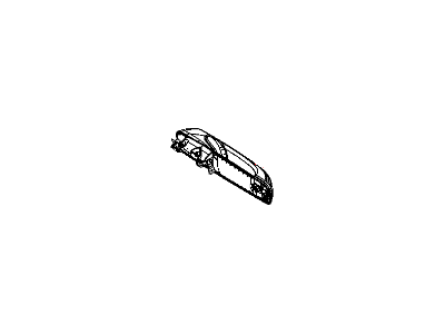New 2015 Fits Chrysler 3500, 4500, 5500 Handle-Exterior Door - Part # 1UJ881GZAF