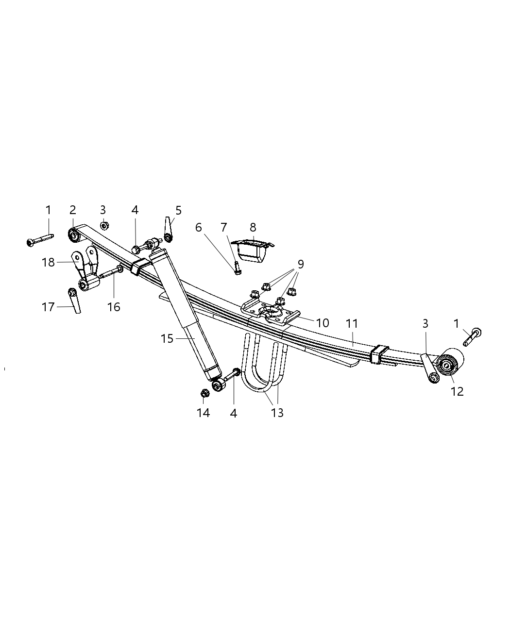 Shock Absorber Suspension Rear