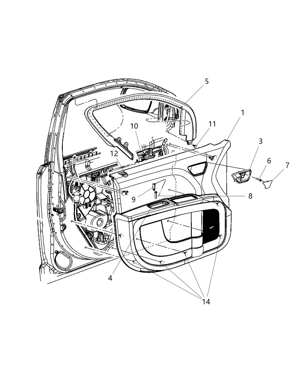 Molding Door Window Opening
