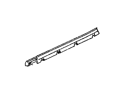 Molding Rear Door Outside Belt
