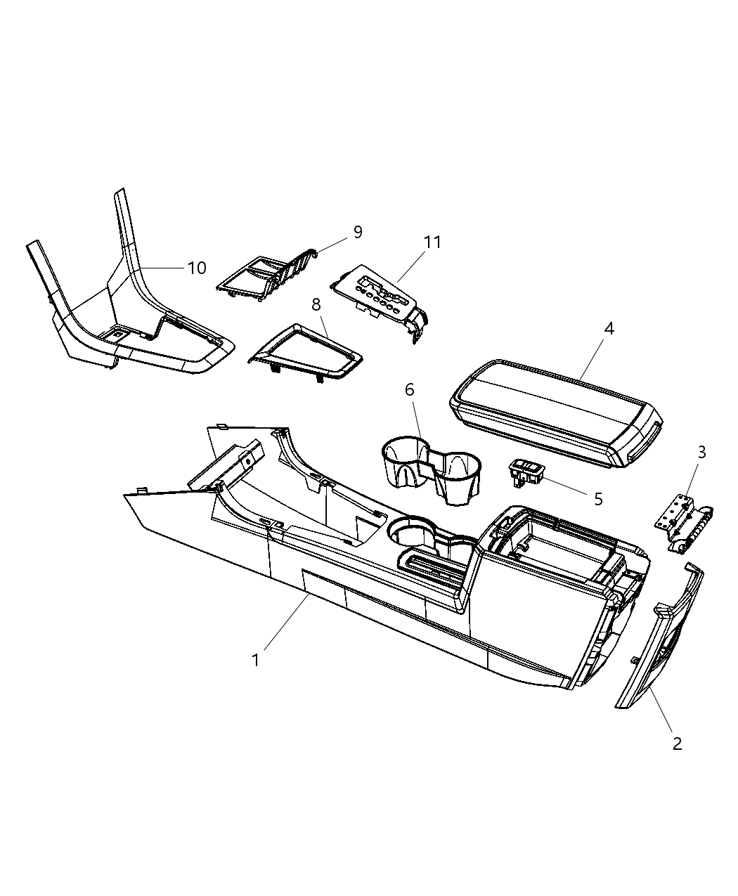 Bezel Console Shifter