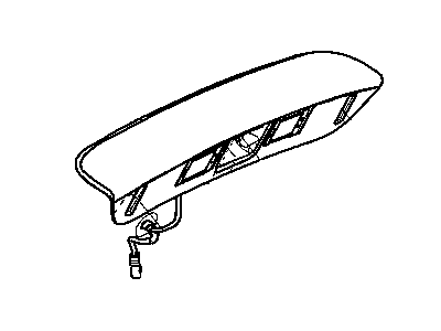 New 2004 Fits Chrysler Grand Caravan, Town & Country Handle-Liftgate - Part # RS75ZJ3AB