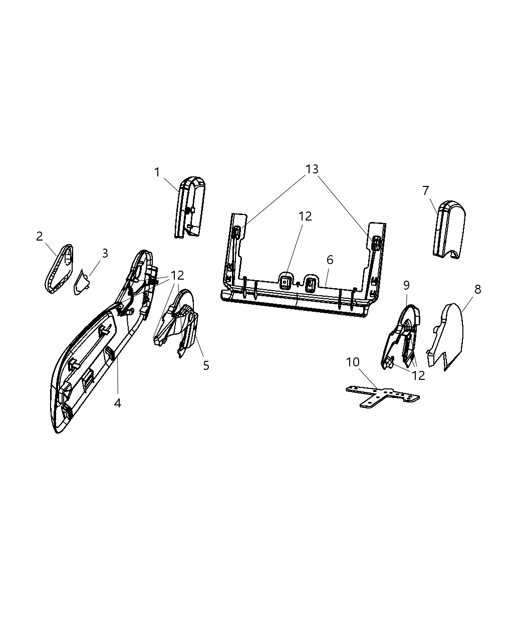 Shield Fold Flat Upper