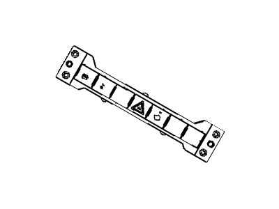 New 2011-2012 Fits Chrysler 3500, 4500, 5500 Switch-Instrument Panel - Part # 4602939AB