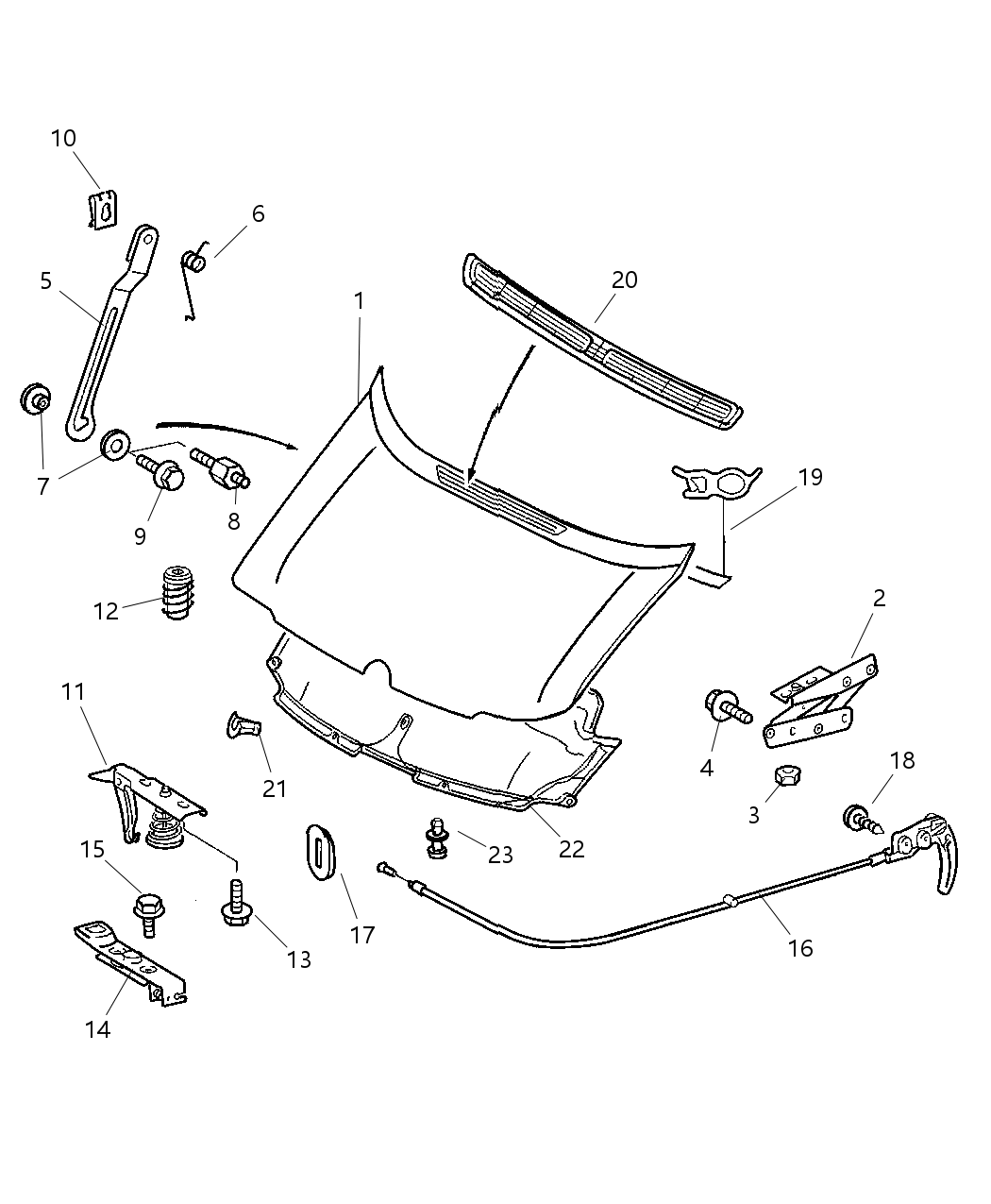 Hinge Hood