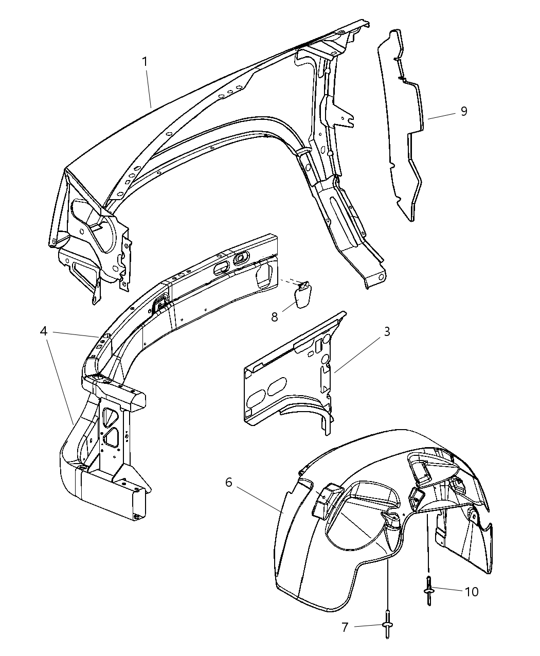 Reinforcement Body Side Aperture Extension