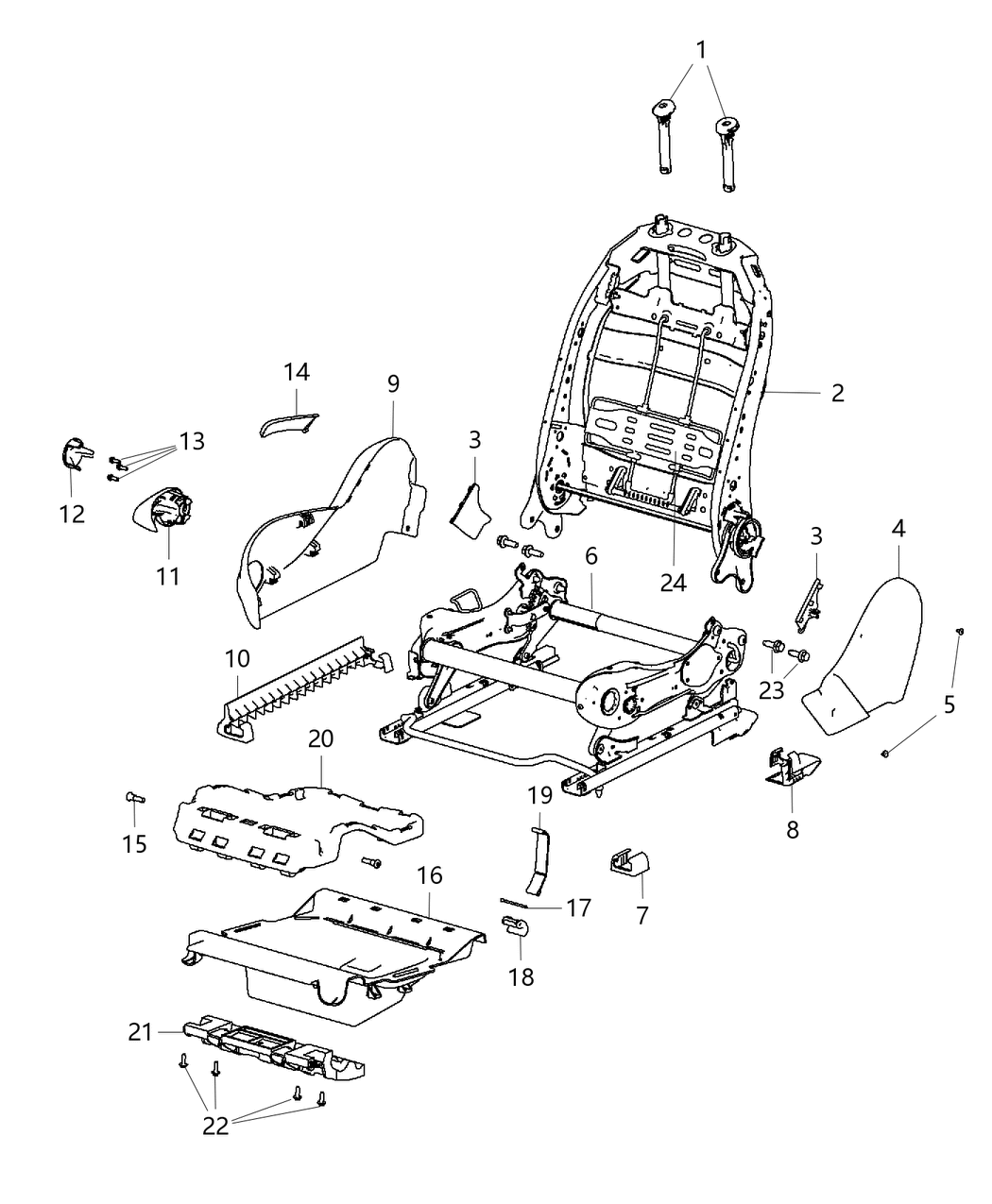 Strap Seat Pull