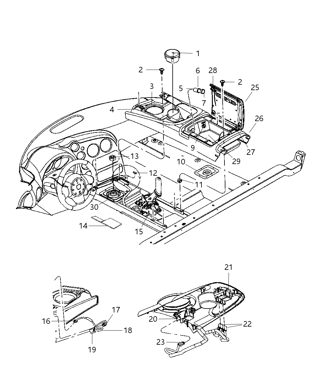 Boot Gearshift