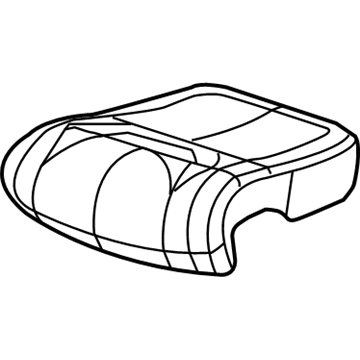 Cover Front Seat Cushion Bolster